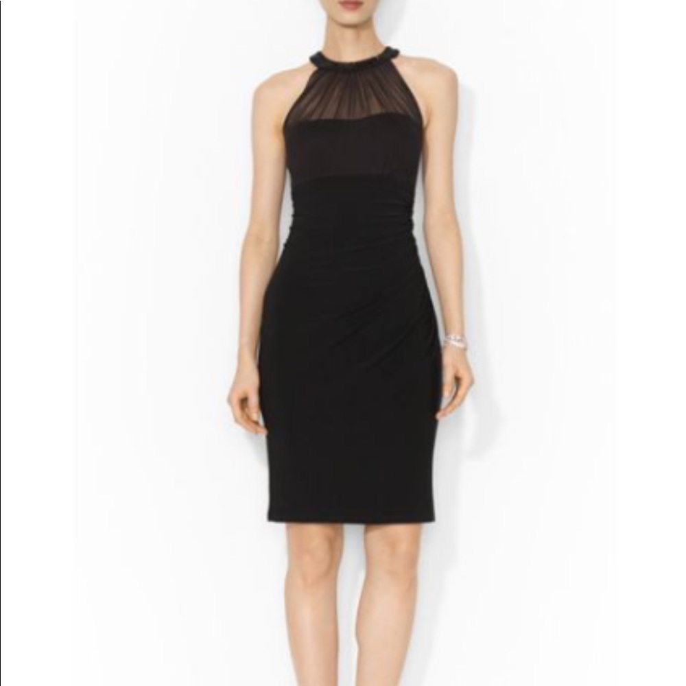 Black formal bodycon Ralph Lauren Evening Dress